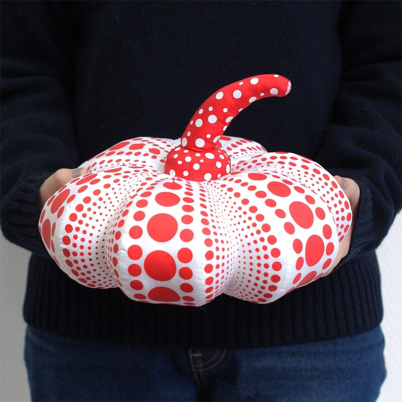 Yayoi Kusama - Pumpkin Colorfull Throw Pillow for Sale by penrosej121