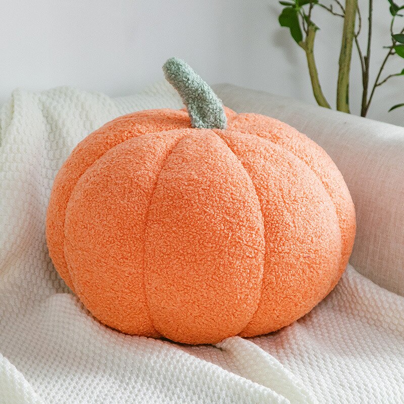 Promotion Ins Hot Sale Funny Pumpkin Pillow Creative Special-shaped Sofa Cushion Halloween Decoration Cute Children Plush Toys