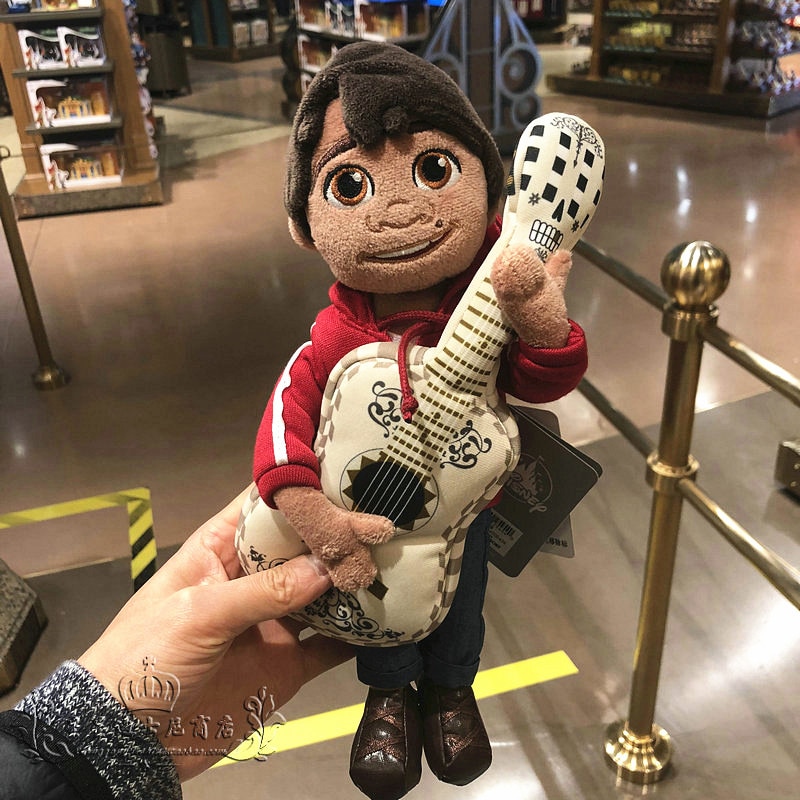 Original Shanghai Disney Coco Miguel stuffed doll plush toy doll gift for children