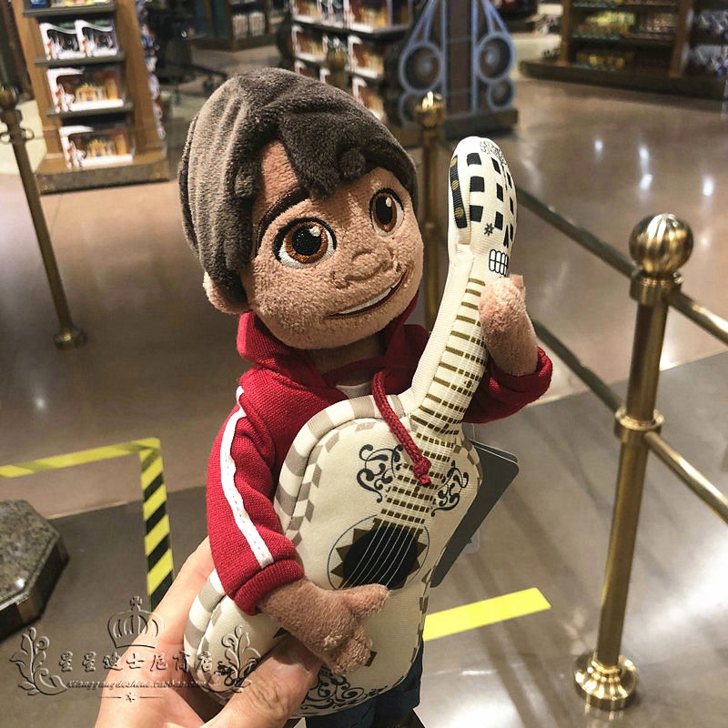 Original Shanghai Disney Coco Miguel stuffed doll plush toy doll gift for children