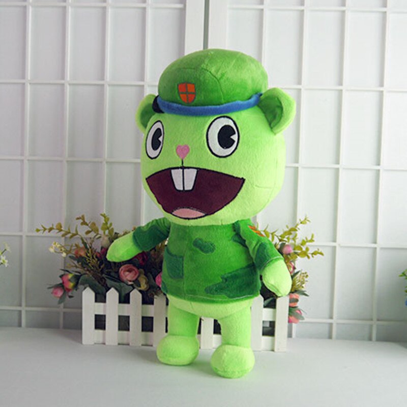 Happy Tree Friends plush dolls Anime HTF Flippy plush toys 40cm soft pillow high quality for gift