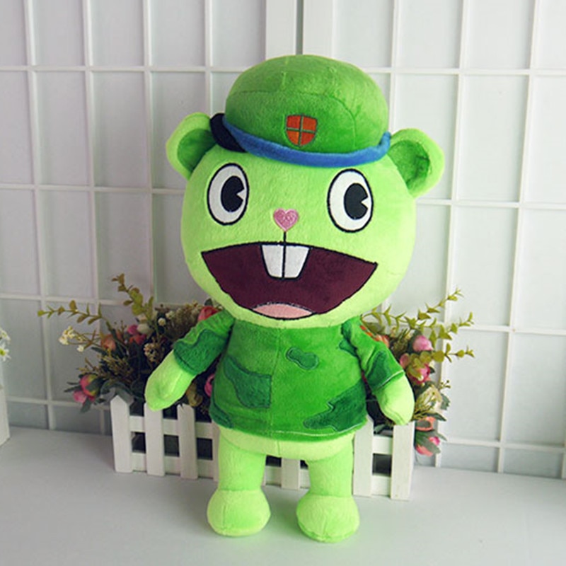 Happy Tree Friends plush dolls Anime HTF Flippy plush toys 40cm soft pillow high quality for gift