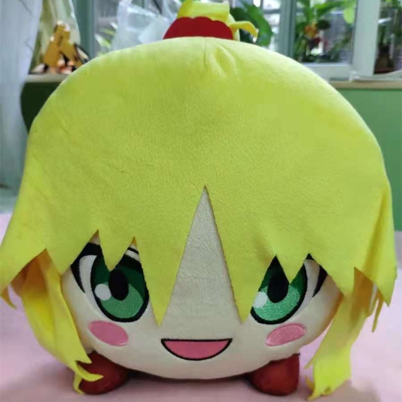 Fate Apocrypha Saber of Red Mordred Mega Jumbo Nesoberi Plush Doll Toy Japan New 40cm