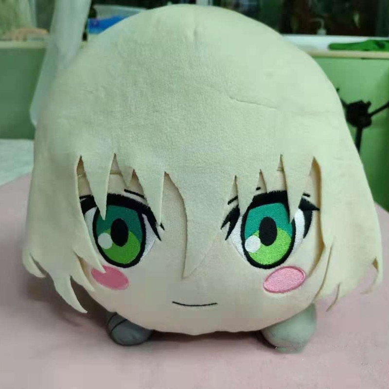 Fate Grand Order Bedivere Jumbo Lying Down Plush toy Doll Wandering Agateram Japan 40cm