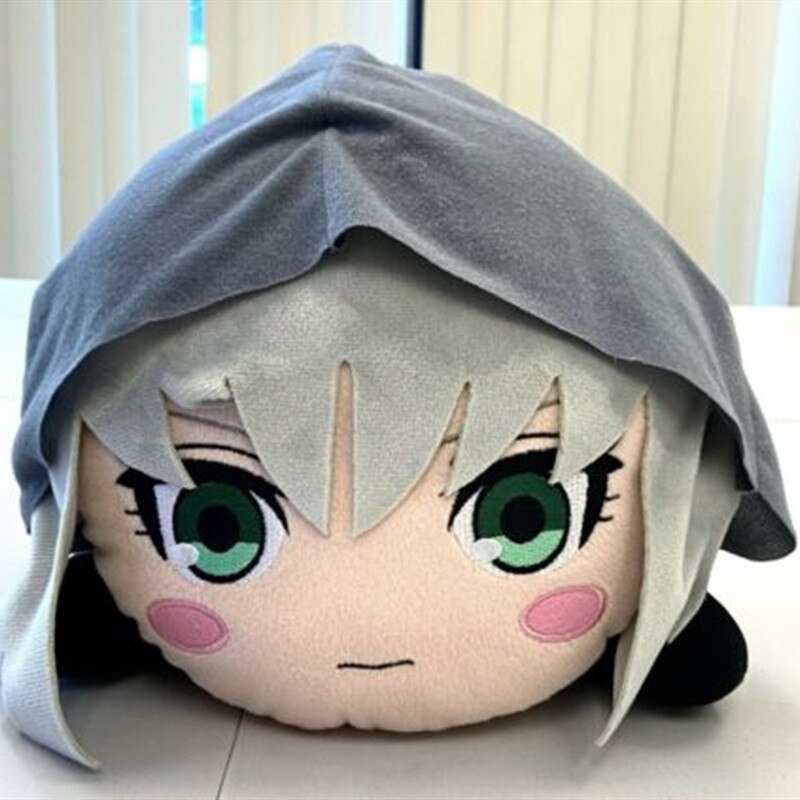 Fate Lord El-Melloi II Case Files Cute Nesoberi Jumbo Plush Toy Doll Gray