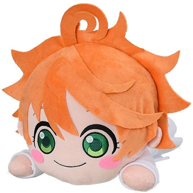 Sega The Promised Neverland mega Jumbo Nesoberi Stuffed Toy Soft Plush Emma & Anime & Norman A birthday present for a child