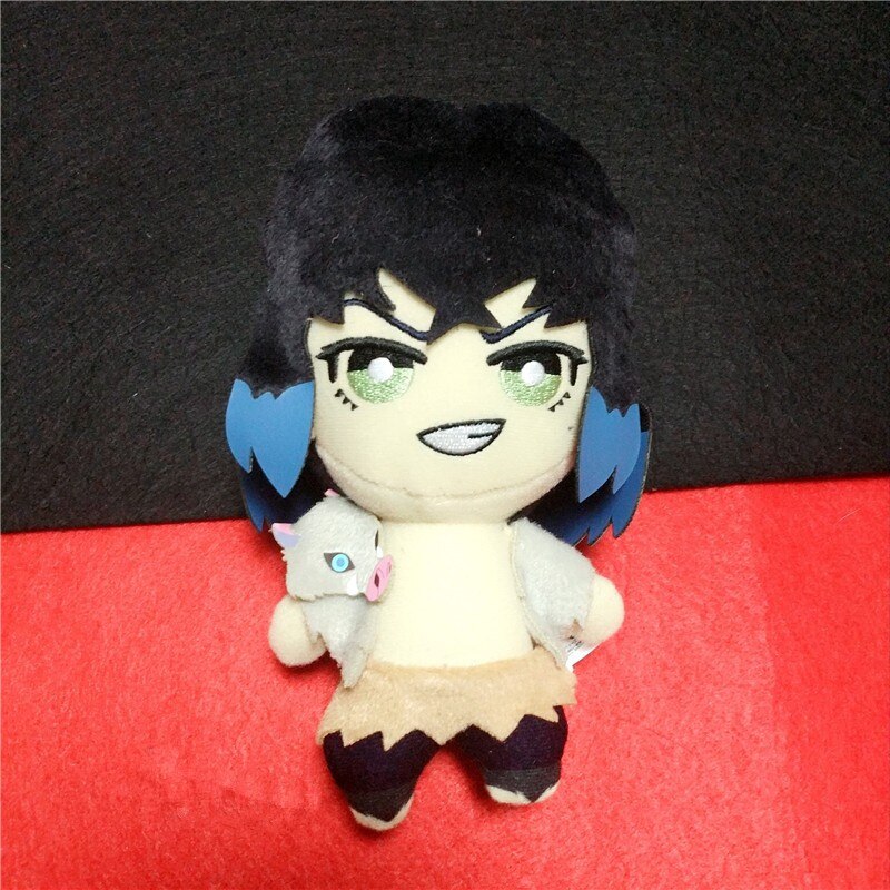 Demon Slayer Kimetsu no Yaiba Hashibira Inosuke Plush Doll Stuffed toy A birthday present for a child