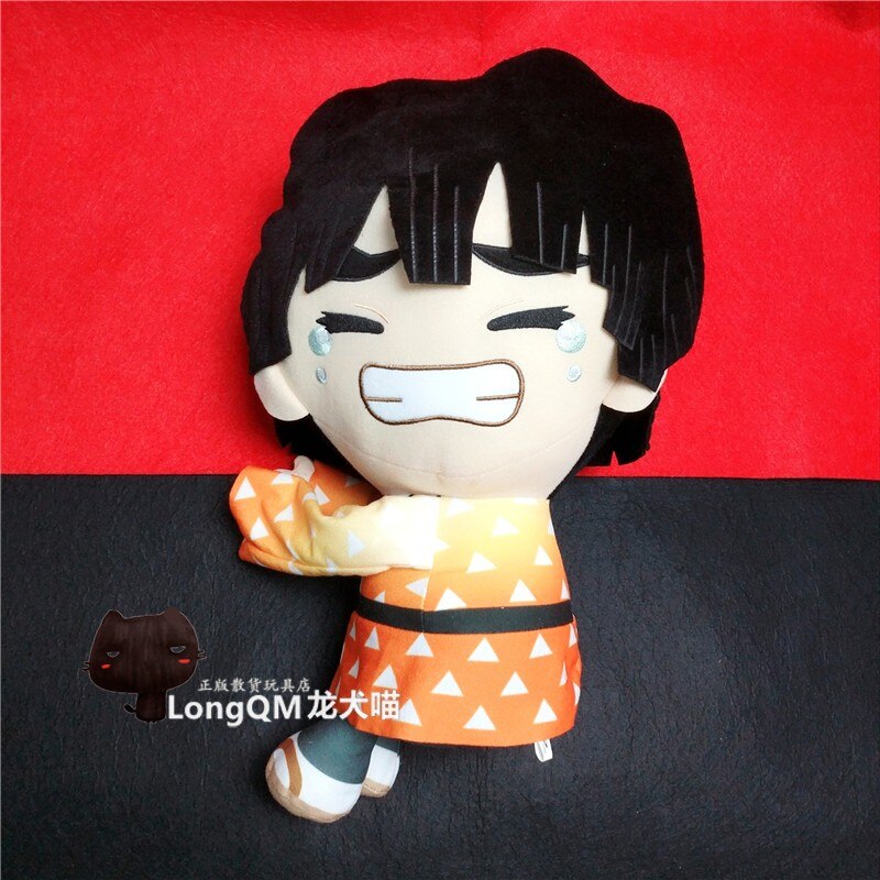 Demon Slayer new Sadness Agatsuma Zenitsu plush toy stuffed toys doll doll A birthday present for a child