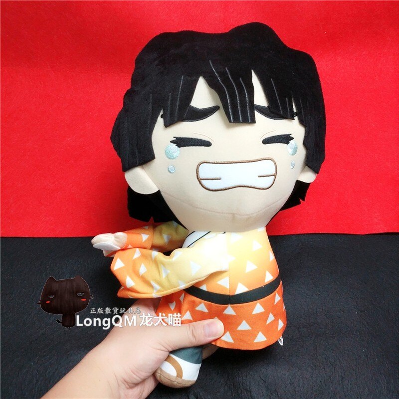 Demon Slayer new Sadness Agatsuma Zenitsu plush toy stuffed toys doll doll A birthday present for a child