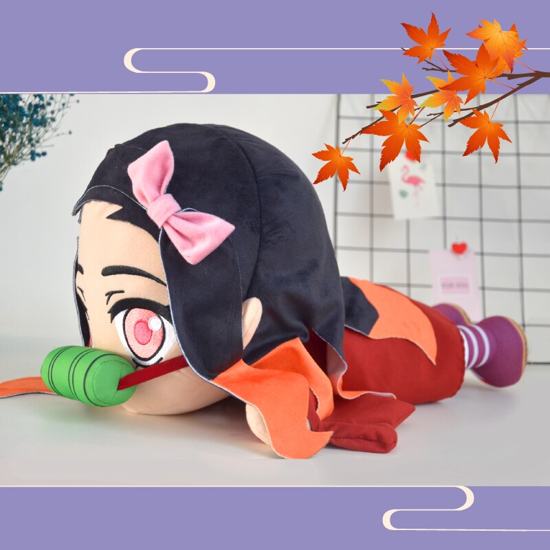 Demon Slayer / Kimetsu no Yaiba Kamado Tanjirou Kamado Nezuko Agatsuma Zenitsu stuffed toys plush toy Soft pillow For children