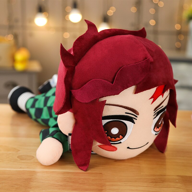 Demon Slayer / Kimetsu no Yaiba Kamado Tanjirou Kamado Nezuko Agatsuma Zenitsu stuffed toys plush toy Soft pillow For children