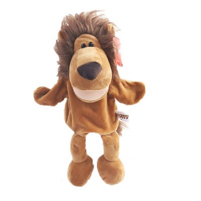 30cm Lion Hand Puppet Soft Plush Toy
