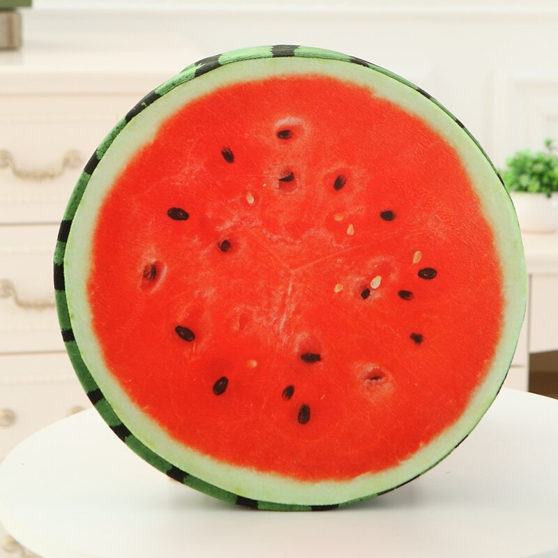 Watermelon Fruit Soft Plush Cushion