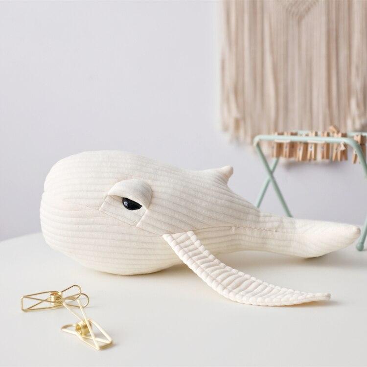 White Whale Soft Stuffed Plush Toy