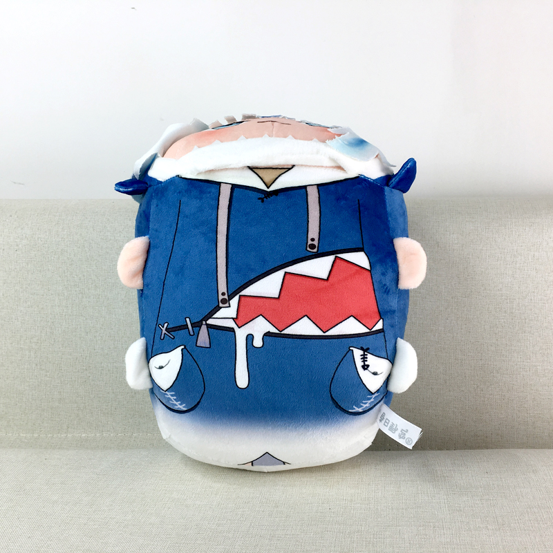 NEW Anime Game Gawr Gura Cute Plush Doll Dango Mascot Dolls Toy Throw Pillow Puppet Cartoon Plushie Xmas Gift