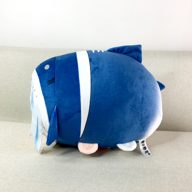 NEW Anime Game Gawr Gura Cute Plush Doll Dango Mascot Dolls Toy Throw Pillow Puppet Cartoon Plushie Xmas Gift