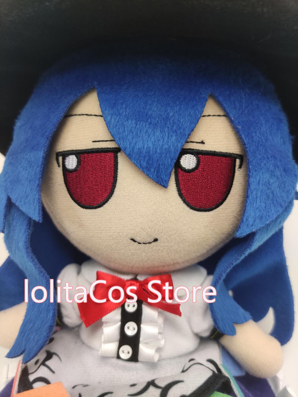 Anime TouHou Project Hinanawi Tenshi Fumo Fumo Cosplay Cute Girl Doll Plush Stuffed Throw Pillow Sitting Toy Boy Girl Xmas Gift