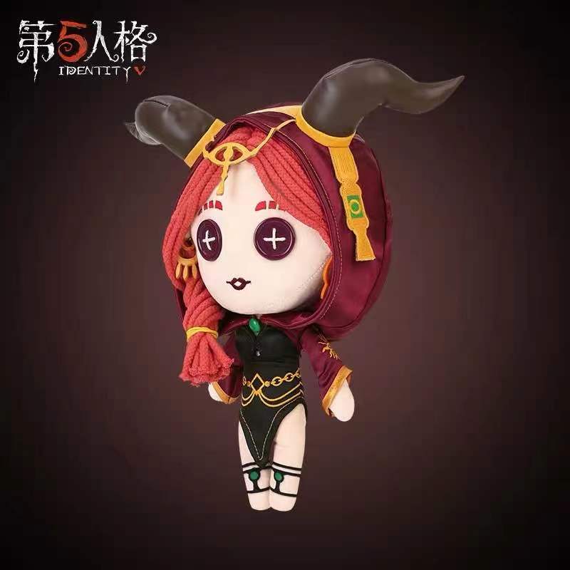 Hot Anime Identity V Cos Fiona Gilman Cosplay Pillow Plush Doll Diy Plushie Toy Change Suit Dress Up Clothing Cute Xmas Gifts