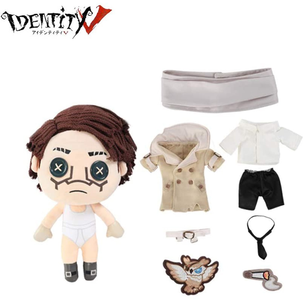 Anime Game Identity V Cosplay Props Soft Plush Doll Seer Eli Clark Plush Toy Change Suit Dress Up Clothing Xmas Party girl Gifts