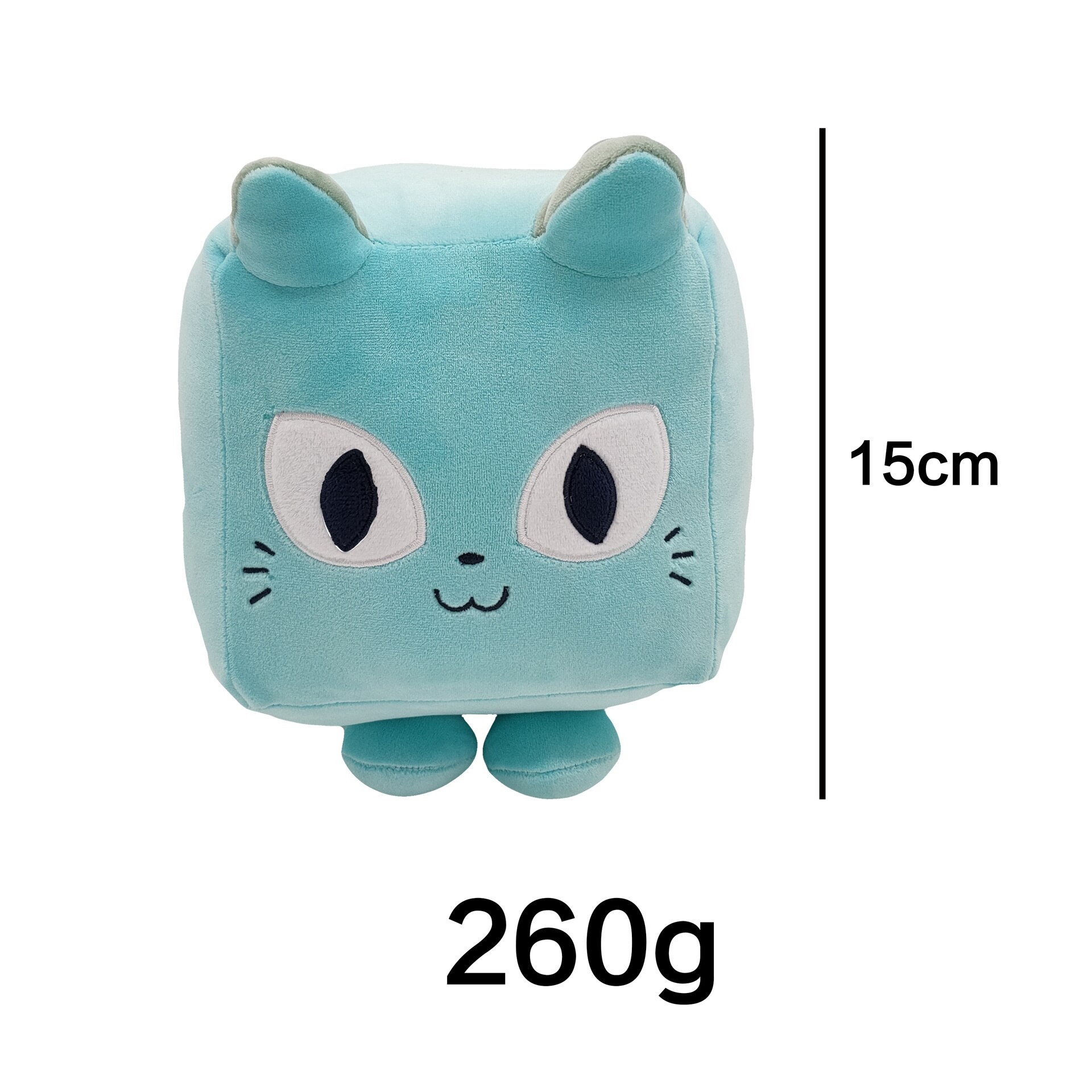 Big Games Cat Plush Toy Pet Simulator X Cat Stuffed Doll Soft Animal Plushie Sleeping Pillow for Kids Fans Birthday Collection