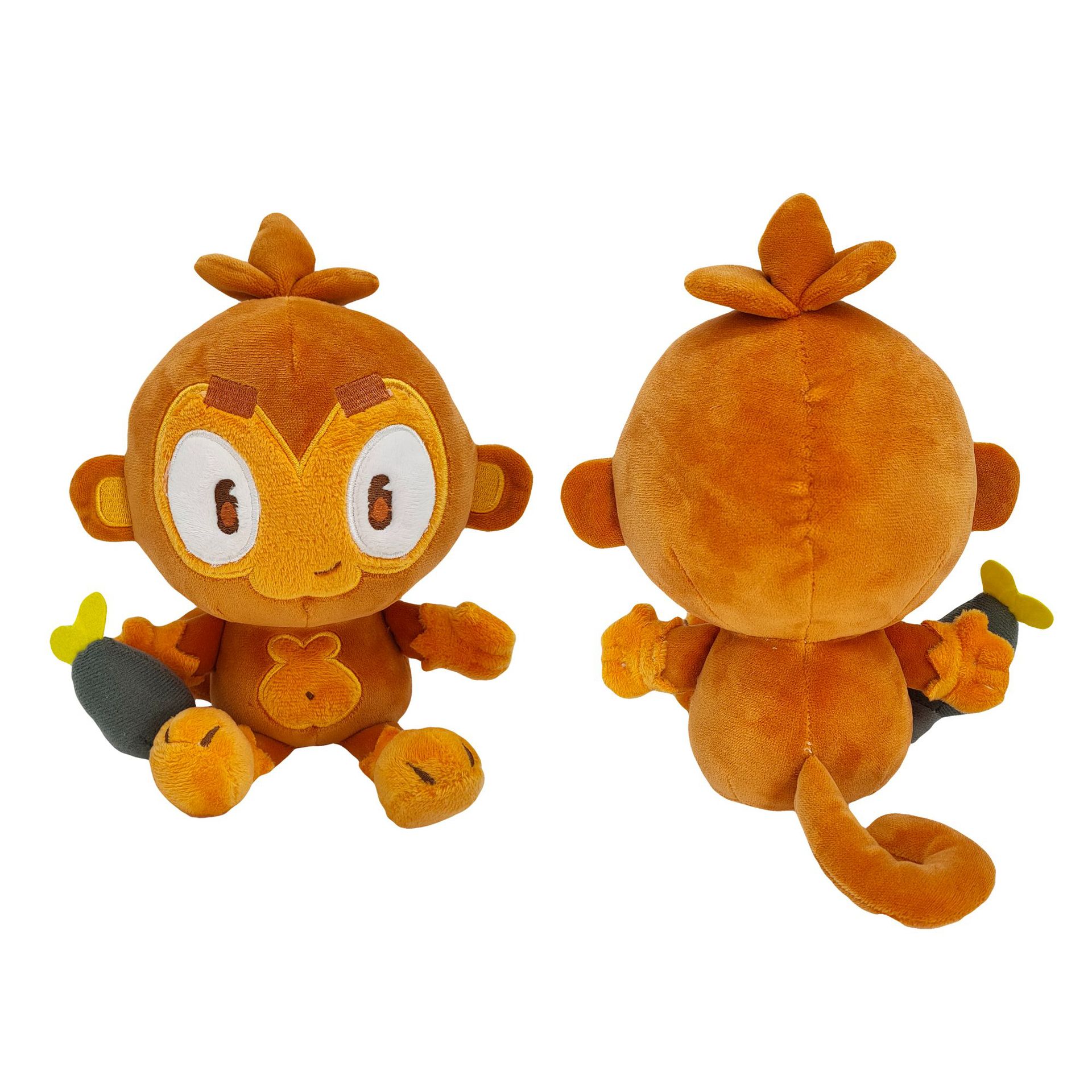 20cm Cartoon Dart Monkey Plushie Stuffed Animal Plush Toy Super Monkey King Soft Doll Bloons TD For Kids Children Gift Birthday
