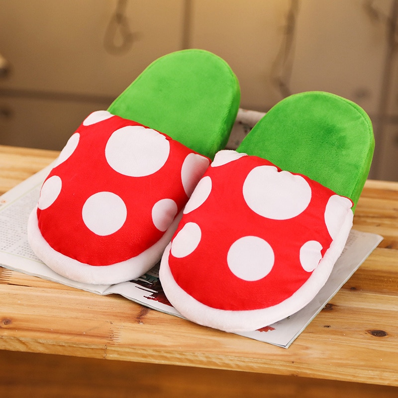 Super Mario Cannibal Flower Plush Toy Ladies Halloween Carnival Fancy Funny Flower Cosplay Shoes Creative Storage Box