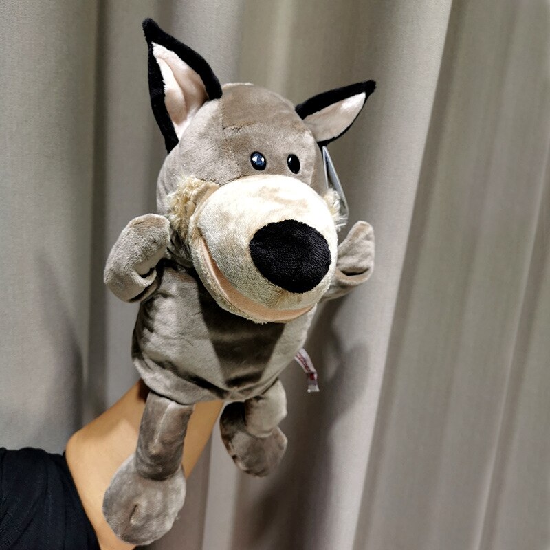 30cm Wolf Soft Plush Puppet