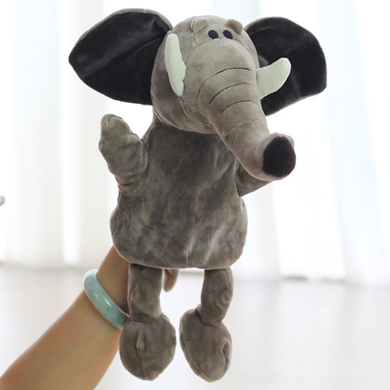 30cm Elephant Soft Plush Hand Puppet