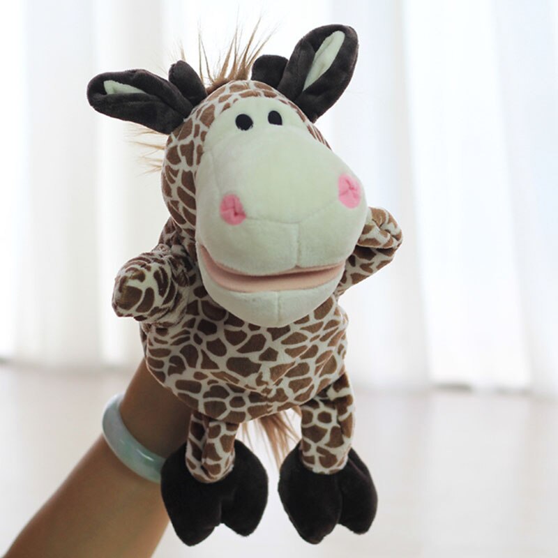 Giraffe Soft Plush Hand Puppet
