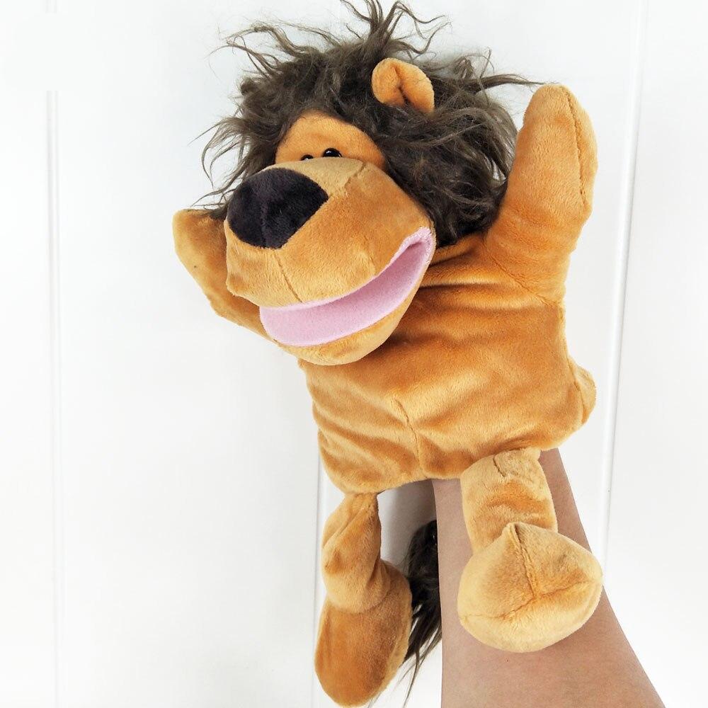 30cm Lion Soft Plush Stuffed Hand Puppet