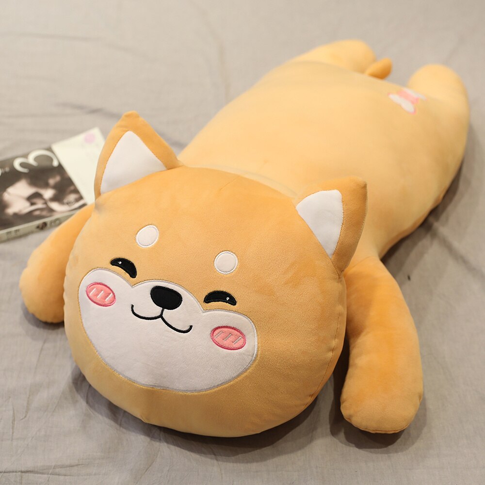 Shiba Inu Long Soft Stuffed Plush Pillow