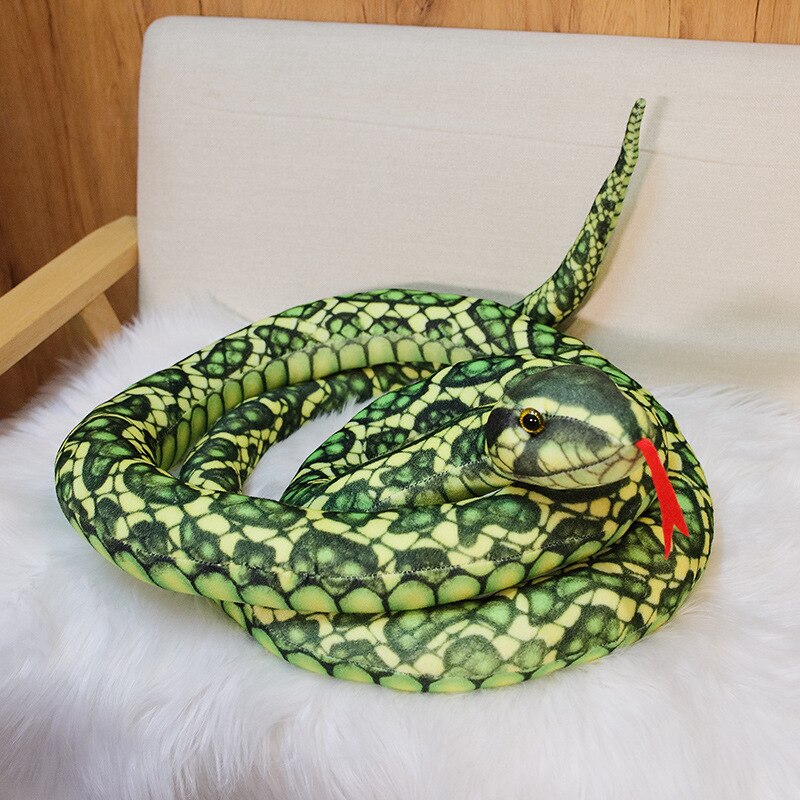 Green Snake Soft Stuffed Plush Toy