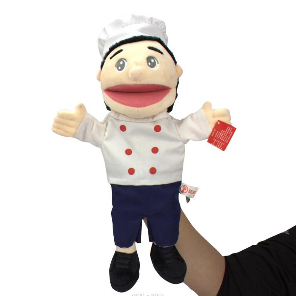 Chef Soft Plush Hand Puppet