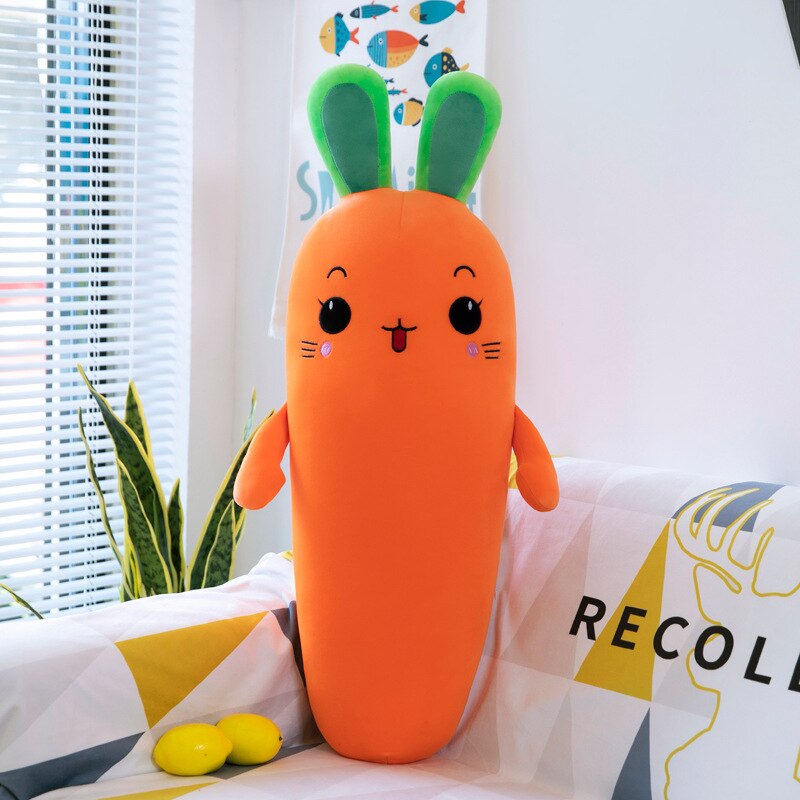 Cute Emoji Carrot Stuffed Plush Toy