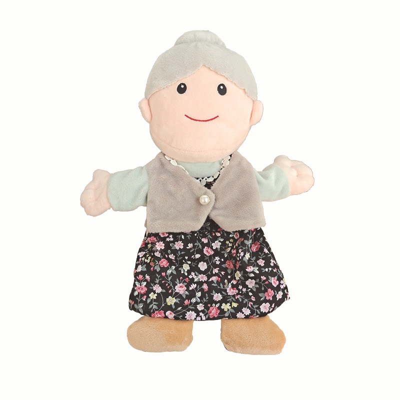 Grandma Soft Plush Finger Puppet - PlushStore.com - World of plushies