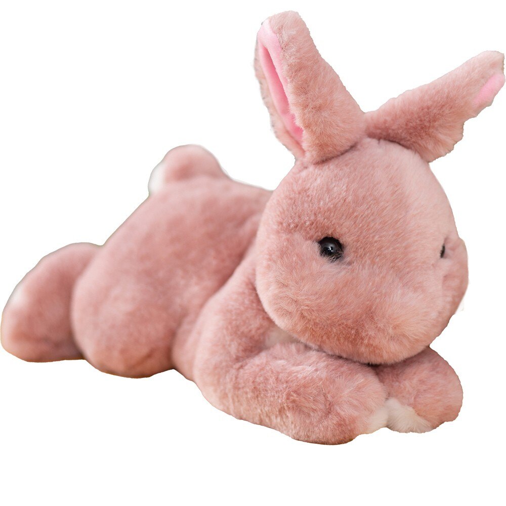 New Kawaii Simulation Bunny Animals Rabbits Doll Stuffed Plush Toys For Baby Girls Birthday Gifts