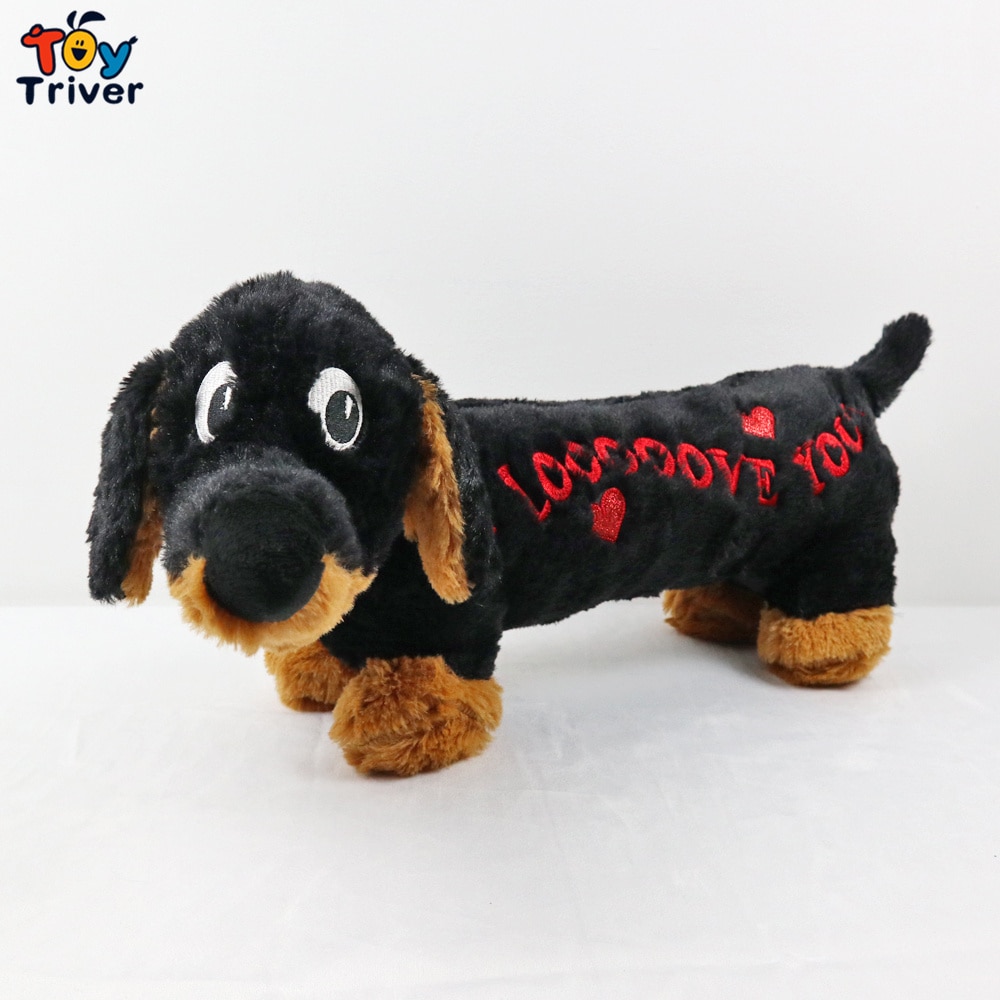 Kawaii Buddy Dog Dachshund Plush Toys Stuffed Animals Doll Pet Puppy Baby Kids Children Boys Girls Birthday Gifts Home Decor