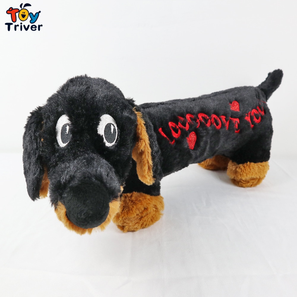 Kawaii Buddy Dog Dachshund Plush Toys Stuffed Animals Doll Pet Puppy Baby Kids Children Boys Girls Birthday Gifts Home Decor