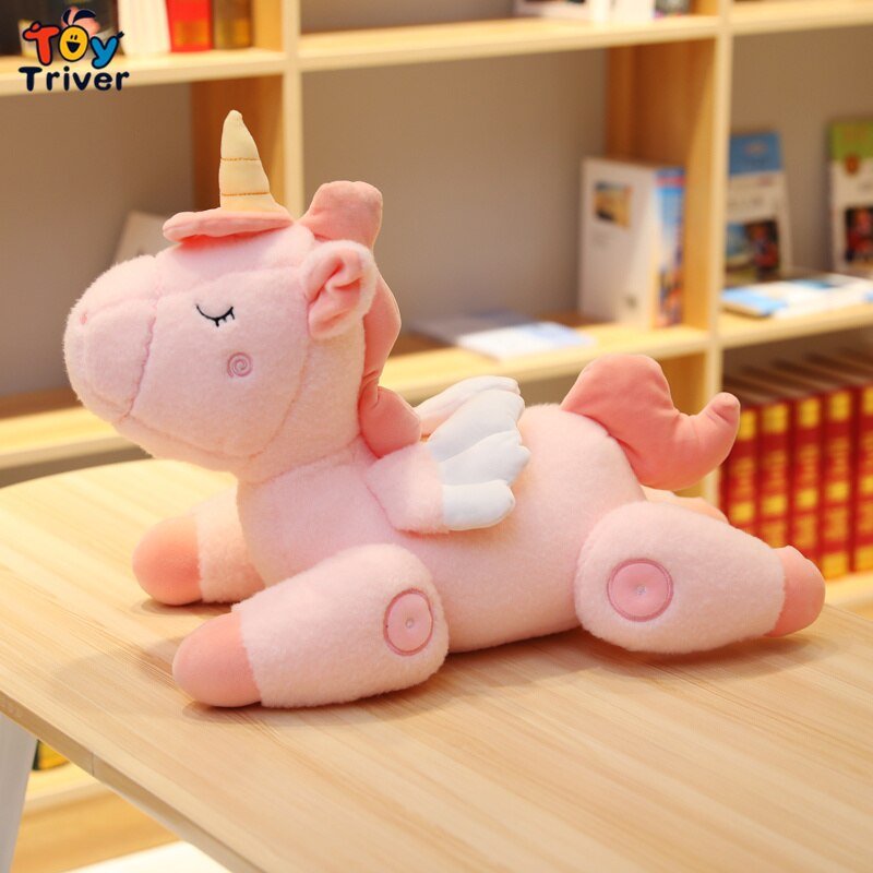 Kawaii Unicorn Unicornio Plush Toys Triver Stuffed Animals Doll Plushie Pillow Cushion Baby Kids Birthday Gift Home Decorations