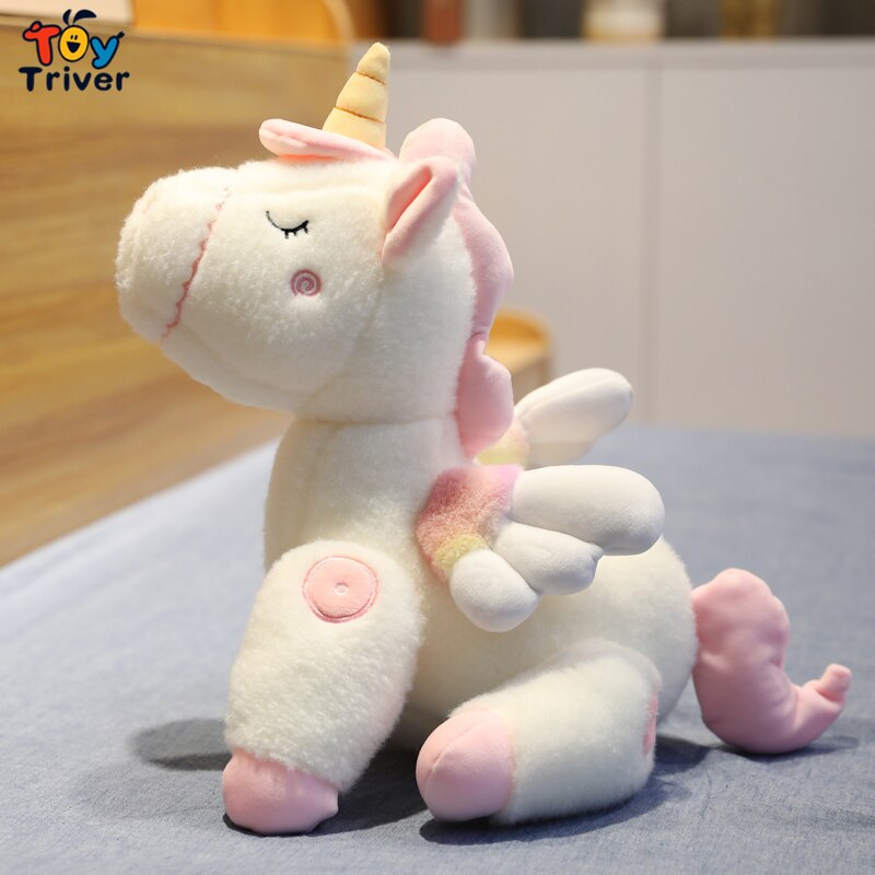 Kawaii Unicorn Unicornio Plush Toys Triver Stuffed Animals Doll Plushie Pillow Cushion Baby Kids Birthday Gift Home Decorations