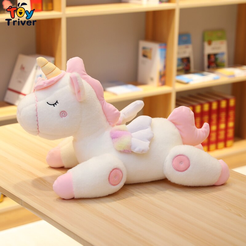 Kawaii Unicorn Unicornio Plush Toys Triver Stuffed Animals Doll Plushie Pillow Cushion Baby Kids Birthday Gift Home Decorations