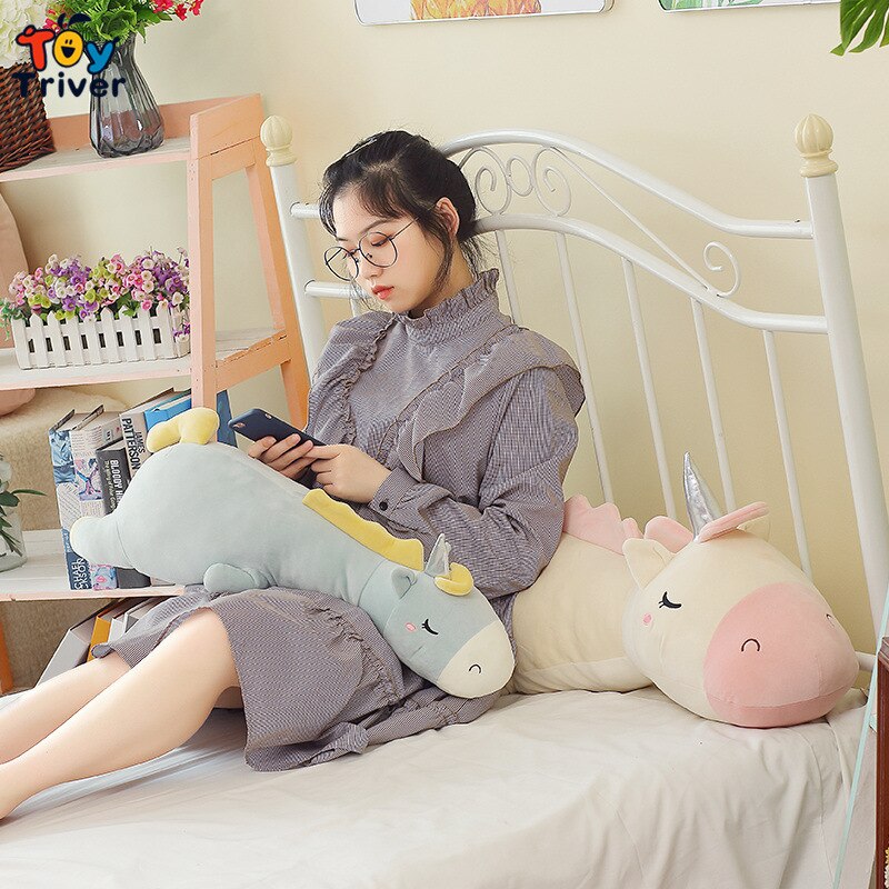 Kawaii Unicorn Plush Toys Stuffed Animals Doll Sofa Pillow Cushion Room Home Decor Baby Kids Children Boys Girls Adults Gifts