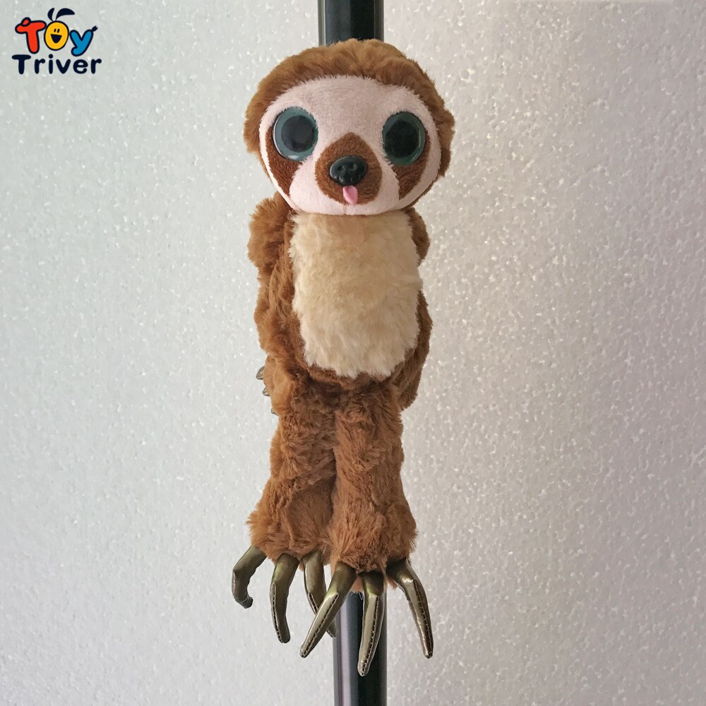 Kawaii Sloth Curtain Buckle Bandage Plush Toy Triver Stuffed Animals Doll Baby Kids Children Boys Girls Birthday Gift Home Decor
