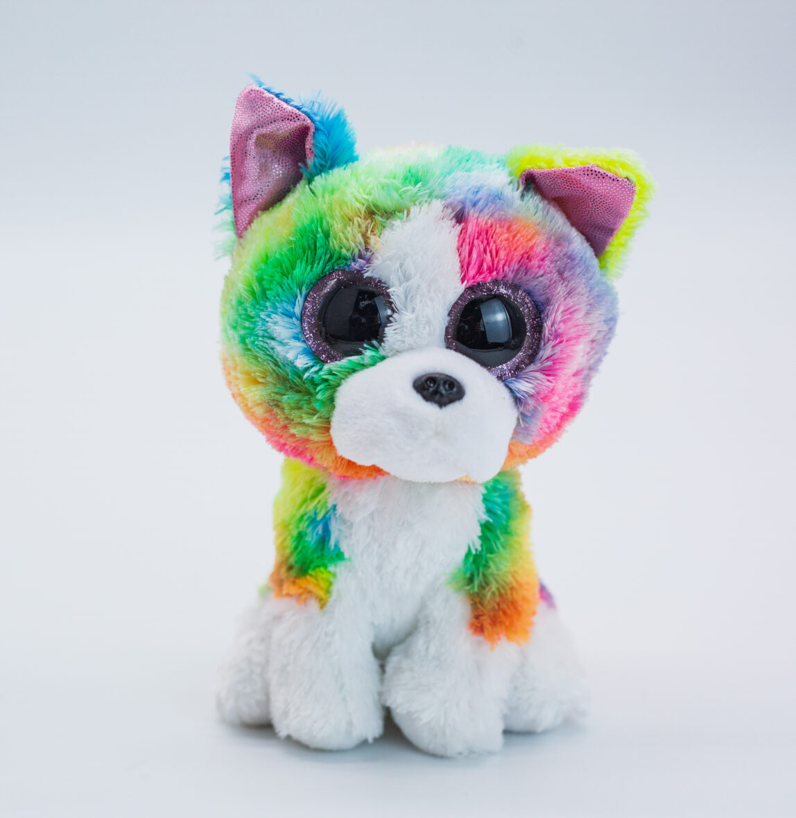 15cm Big Eyes Multicolor Puppy Soft Stuffed Plush Toy