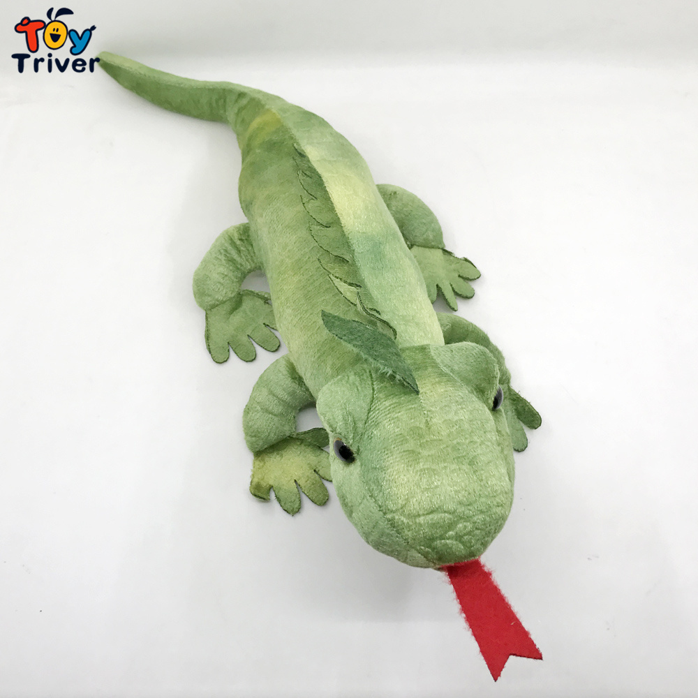 Cute Lizard Chameleon Iguana Gecko Plush Toys Stuffed Wild Animals Doll Baby Kids Children Boys Birthday Gifts Home Decor Crafts