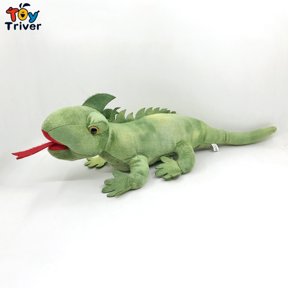 Cute Lizard Chameleon Iguana Gecko Plush Toys Stuffed Wild Animals Doll Baby Kids Children Boys Birthday Gifts Home Decor Crafts