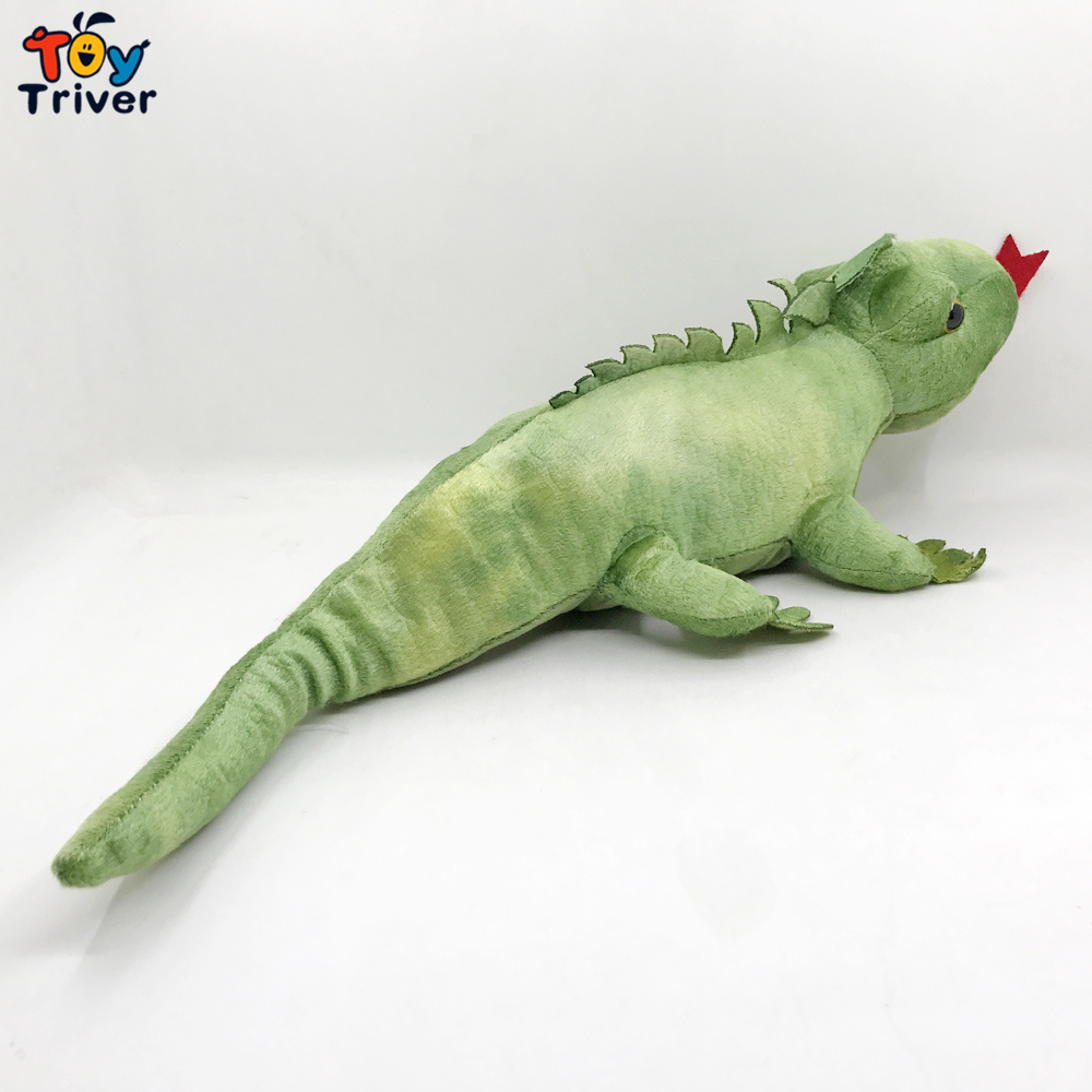 Cute Lizard Chameleon Iguana Gecko Plush Toys Stuffed Wild Animals Doll Baby Kids Children Boys Birthday Gifts Home Decor Crafts