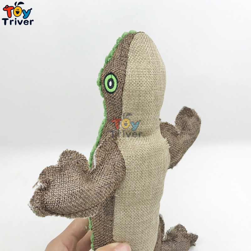 Lizard Chameleon Iguana Gecko Dog Cat Pet Chew Toys Plush Sound Toy Teether Interaction Intelligence Development Products Gift