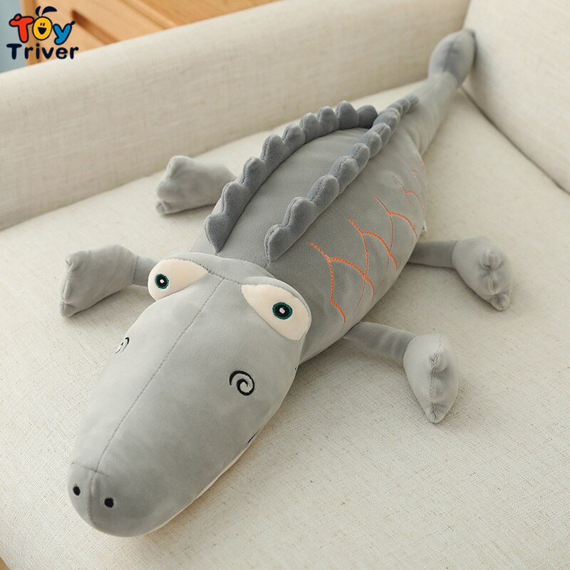 65cm Cute Crocodile Plush Toys Stuffed Animals Doll Pillow Cushion Baby Kids Children Boys Girls Birthday Gift Home Room Decor