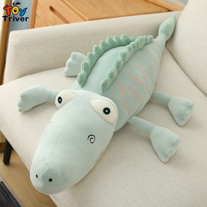 65cm Cute Crocodile Plush Toys Stuffed Animals Doll Pillow Cushion Baby Kids Children Boys Girls Birthday Gift Home Room Decor